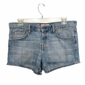 Vintage Juicy Couture Denim Cut Off Shorts USA Button Fly Y2K Size 31